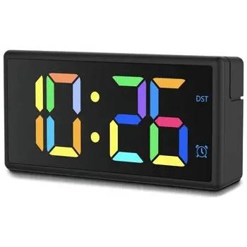 Image 1 of Hama Цифров часовник "Ibiza", многоцветен дисплей, с функция за зареждане през USB (HAMA-222208)