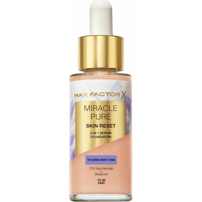 Max Factor Miracle Pure ošetrujúci make-up 10-30 Fair 30 ml