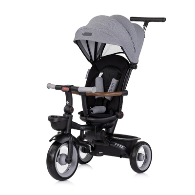 Chipolino Сгъваема детска триколка Urban - Антрацит (TRKUB02502AN)
