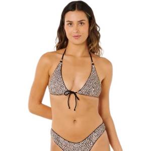 Rip Curl Coastal Instinct Tri bikini top - Beige (Black)