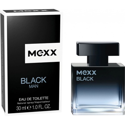 Mexx Black Man toaletná voda pánska 30 ml