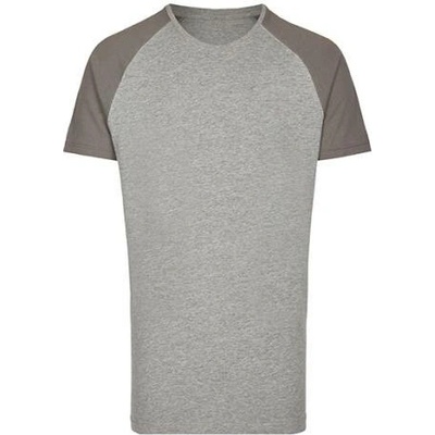 Miners mate pánské tričko MY111 Heather Grey