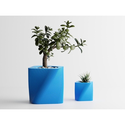 Кашпа Corba средна син