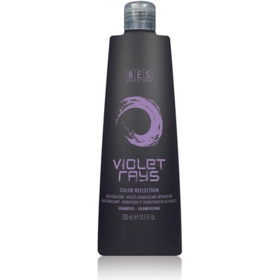 BES Оцветяващ шампоан в лилав цвят с тониращо действие BES Color Reflection Violet Rays Shampoo 300ml