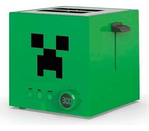 Minecraft Creeper Square Toaster