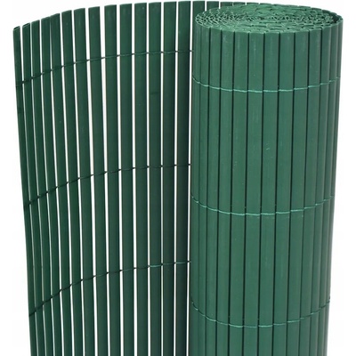 zahrada-XL Oboustranný zahradní plot PVC 90 x 300 cm zelený