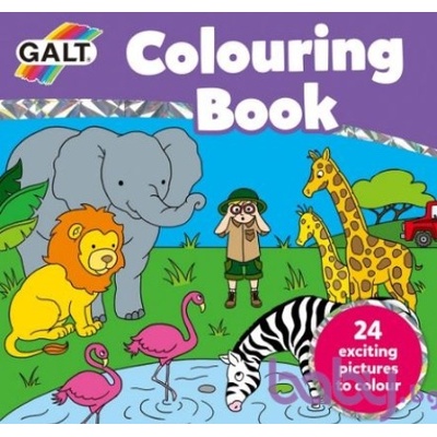 Galt Toys Galt - Книжка за оцветяване, животни