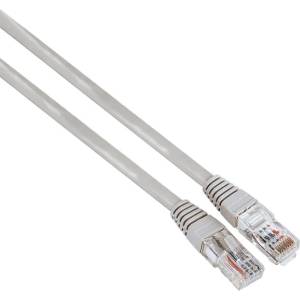 Hama Мрежов кабел HAMA, CAT 5e, FTP/UTP, RJ-45 - RJ-45, 5м, екраниран, Сив, булк опаковка (00200917)