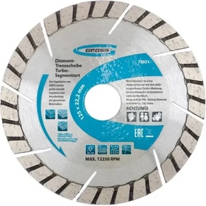 GROSS Диск диамантен за сухо рязане gross 73021 turbo (73021)
