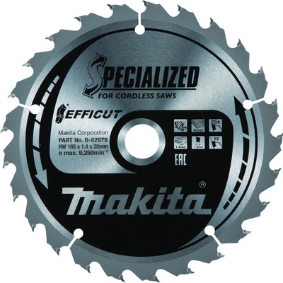 Makita Kotouč pilový Efficut 190mmx20mm 25T