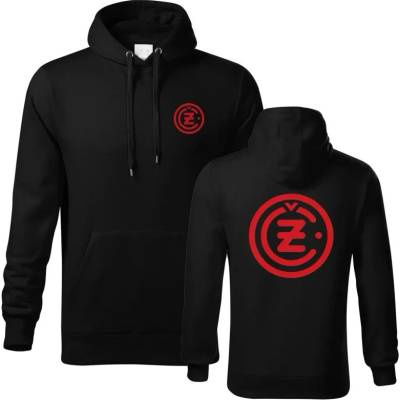 mikina Čezeta ČZ 2MK černá červená