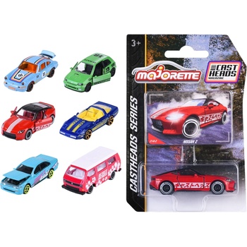 Majorette Метални колички CastHeads, 6 вида Majorette 212054210 (212054210)