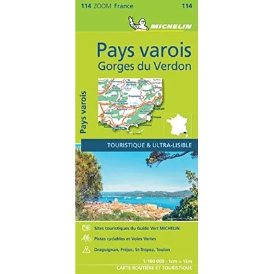 Pays Varois, Verdon Gorges - Zoom Map 114