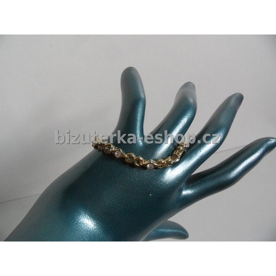Bizuterka-eshop.cz zlatý s kamínky BZ-04183