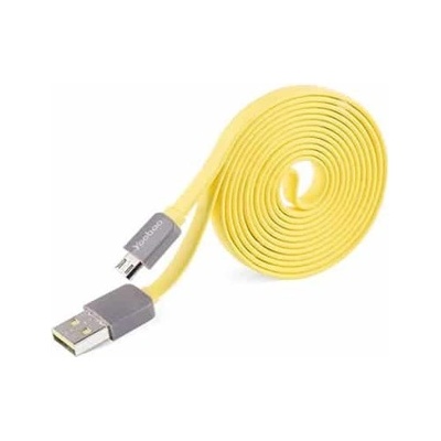 Yoobao Кабел Yoobao от USB 2.0 A(м) към USB micro B (м), 0.8m, жълт (BTS17797)