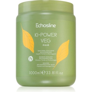 Echosline Ki-Power Veg Mask регенерираща маска за увредена коса 1000ml