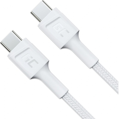 Green Cell KABGC29W USB-C Type C, 60W, 2m, bílý