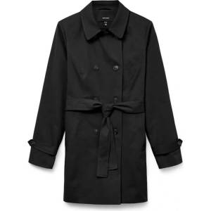 VERO MODA Палто Vero moda Chelsea Olivia trench coat - Black (Black)