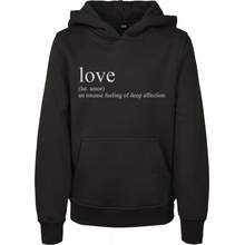 Mister Tee Kids Love Definition Hoody black