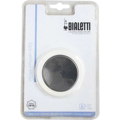 Bialetti 6 nerez sitko + silikonové tesnenie