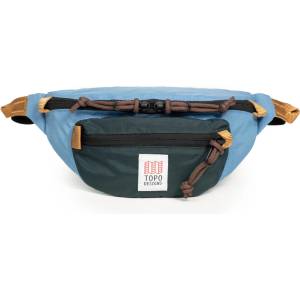 Topo Designs Чанта за кръст Topo designs Mountain Waist Pack Hip bag - River Blue / Dark Pine - размер One Size (510-5456-0411)