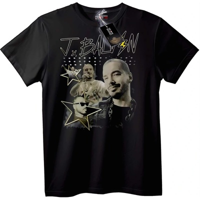 NOONEBRAND Тениска на J. Balvin Music - 2XL, White