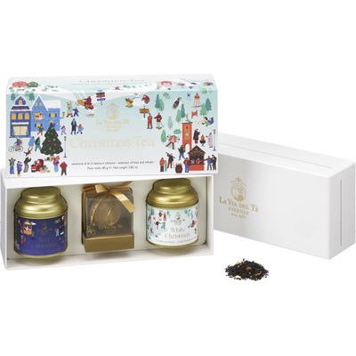 La Via del Té darčeková krabička Christmas Tea 12 ks