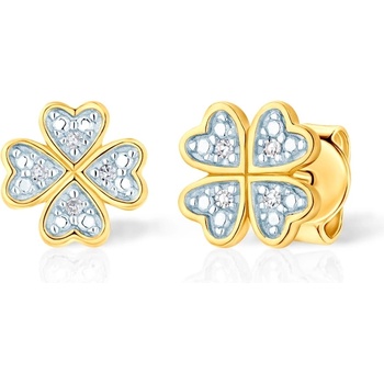 SAVICKI обеци: злато. диаманти