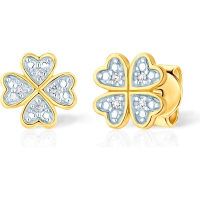 SAVICKI обеци: злато. диаманти