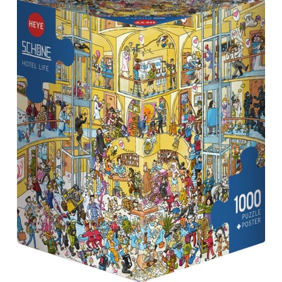 Heye Dzień jak co dzień w hotelu Schone +plakat 1000 dielov