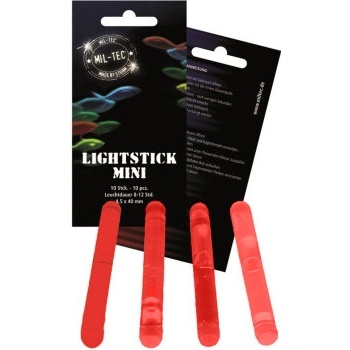MIL-TEC Svetlo chemické MINI 4cm ČERVENÁ