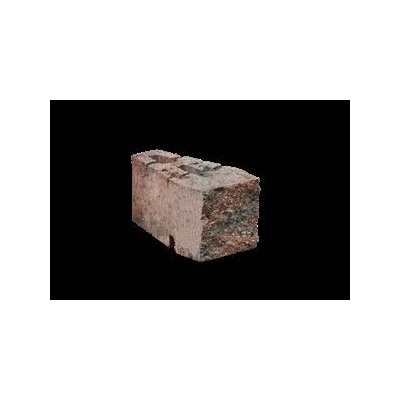 GEOSTONE miniFLAT 1/6 štípaný Červeno-černá
