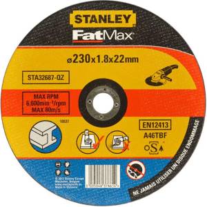 STANLEY - Режещ диск за метал 230х22, 2 мм STA32687-QZ (STA32687-QZ)