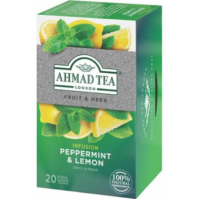 Ahmad Tea Máta & Citron porcovaný čaj 20 x 2 g