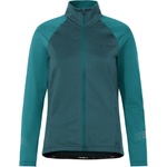 Vaude Дамска фланелка с дълъг ръкав за колоездене Vaude Women's Posta L/S Tricot III Cycling jersey - Dark Fjord Green - размер 38 (EU) (156-2696-0312)
