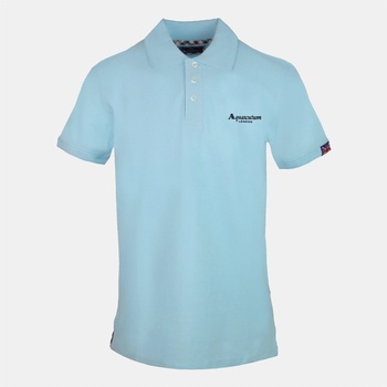 Aquascutum Блуза с яка Aquascutum Men's Polo Short Sleeve Shirt - Cielo