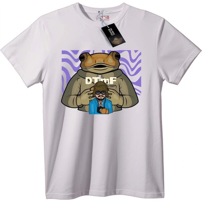 NOONEBRAND Тениска Жаба в худи с DTmF - 2XL, Black