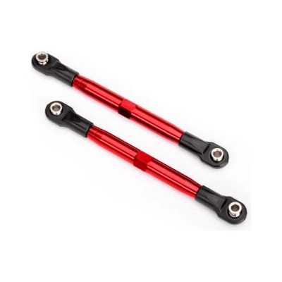 Traxxas регулируема кормилна щанга 87mm алуминиева червена (2)