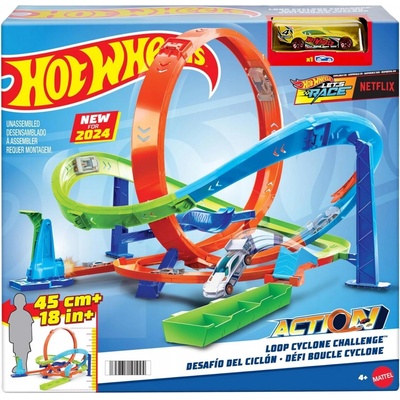 Hot Wheels Extrémna hyper slučka HTK16