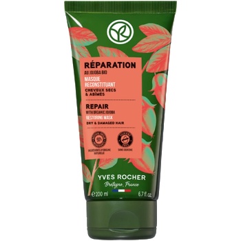 Yves Rocher Маска - за възстановяване Маска за коса унисекс 200ml
