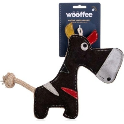 Wooffee pravá kůže oslík 23 cm