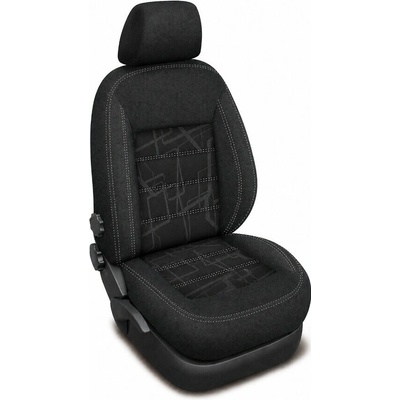Autopotah Automega VW CRAFTER II, 2 MÍSTA, 2017 AUTHENTIC DOBLO matrix černý