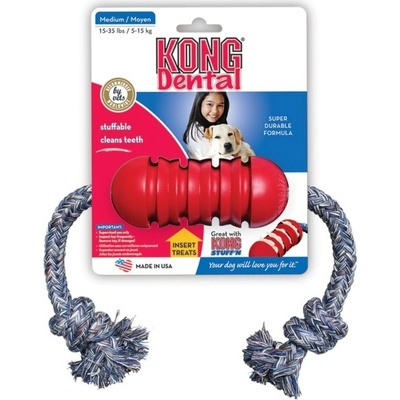 Kong Dental M dentální hračka 12 cm