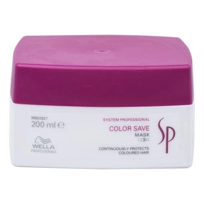 Wella SP Color Save маска за боядисани коси 200 ml за жени