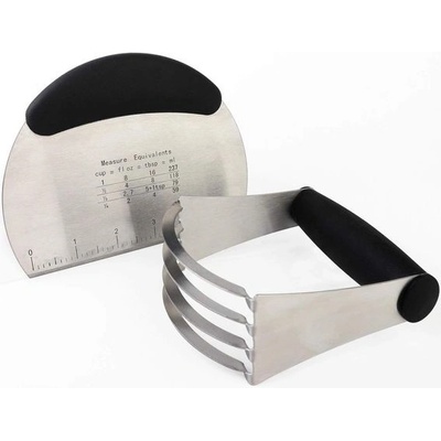 Míchačka těsta, kráječ těsta, nerezová ocel, míchačka mouky, protiskluzová rukojeť pro pečení těsta – Zbozi.Blesk.cz