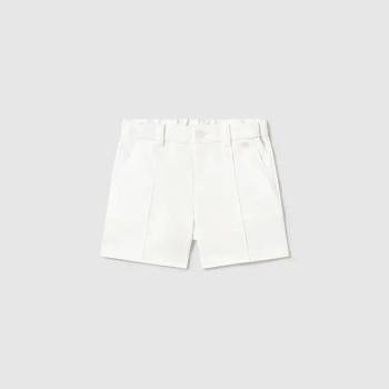 Mayoral Бермуди елегантни лен в цвят сметана за мини момче Майорал