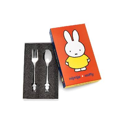 ZILVERSTAD Комплект детски прибори за хранене Miffy - 2 части (ZV 4246070)
