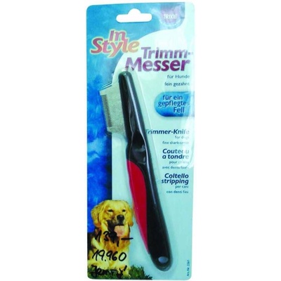 Trixie trimovací nůž s jemnými zuby 19 cm – Sleviste.cz