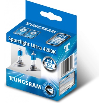 Tungsram H4 12V 60/55W P43t Sportlicht Ultra 2 ks