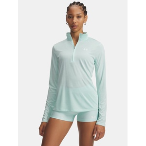 Under Armour Дамска тениска Under Armour Tech 1/2 Zip- Twist Under Armour | Zelen | ЖЕНИ | XS - zoot - 81,91 лв